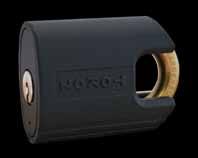 Padlock with Spring Loaded Shackle VHS.PLUTO.G50 Suitable for universal use indoor and outdoor. Is sold only to Kaba licensees.