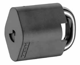 Padlock, Shackle without Spring Loading VHS.2008/VHS.2008B Suitable for universal use indoor and outdoor. A key is requied to open and lock the shackle.