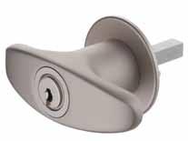 T-Handle Olive OL.3401 For espagnolette and cabinet locks for left and right doors Key rotation 90.