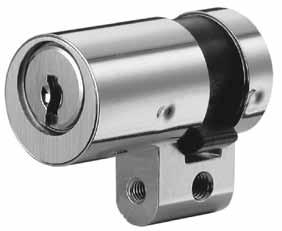 Single Cylinder, Swiss Round Profile 22 mm HZCH For all mortise door locks in Swiss round profile to be opened on one side only.