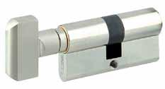 Thumbturn Cylinder in Europrofile DKZ.AK527 with Hotel Function 17,5 35 A 17 33 For all mortise door locks in Europrofile.
