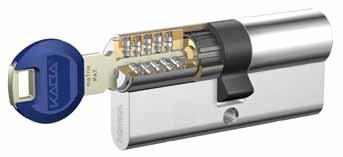 Kaba Mechanical Lock Cylinders Dealer Systems at a Glance Kaba matrix Kaba expert plus Kaba expert System Features System code number: 19 3 radially arranged tumbler pin rows Up to 16 tumbler pins A