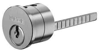Outside Cylinders, Excentric AZ.89-4-007, AZ.95-4-131, AZ.96-4-001 Application Outside lock cylinders for surface mounted locks, suitable for door thicknesses from 35 to 80 mm.
