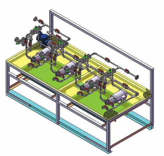 Pulsafeeder s Engineered Solutions From design to install, skid systems provide the easiest out of the box solution for applications large and small.
