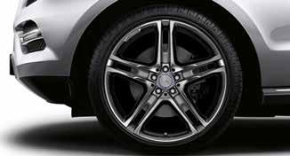 Entdecken Sie die aktuelle Mercedes-Benz Collection sowie 5-twin-spoke wheel Finish: himalaya grey, high-sheen Wheel: 9 J x 21 ET 53 Tyre: 265/40 R 21 XL A166 401 2702 7X21 Not compatible with snow