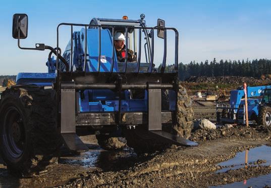 Telehandlers GTH -1544 Enhanced Maneuverability With it s compact length of 20 ft 4 in (6.