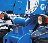 Work Lights Package Increase productivity in low-light conditions with an optional boom work light, which functions