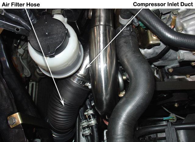 Install the air cleaner hoses (Item 10) to the air filter assemblies and retain using 50/70 mm hose clamps (Item 11).