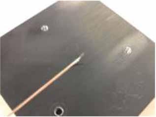 6.5 How to measure the critical temperature point Tc The Tc temperature can be measured by making a thin v-groove or a small drill hole in the heat sink to reach the bottom of the LED module.