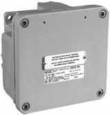 Standard Materials Enclosures: gray painted cast iron or marine grade aluminum alloy Hardware: stainless steel Options Indirect cable entries available through Ex e connection enclosure.