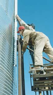 Ladder sections are die formed from galvanized steel and come in 22 or 44 lengths.