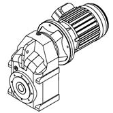 helical right angle drive units Series J Shaft mounted helical speed reducers Series K Right angle helical bevel helical geared motors & reducers Series M In-line helical geared motors & reducers