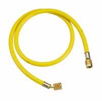 for convenience Available in packs of 3 (one red, one yellow and one blue hose) or individually Individual Charging Hoses Premium REFCO Charging Hoses with 1/4" SAE Fittings CL-36-Y