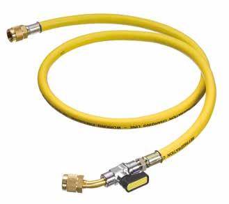 hose w/ball valve 4492961 CA-CL-60-R 60" Red hose w/ball valve 4492952 CA-CL-60-B 60" Blue hose w/ball valve 4492944 CA-CL-72-Y 72" Yellow hose
