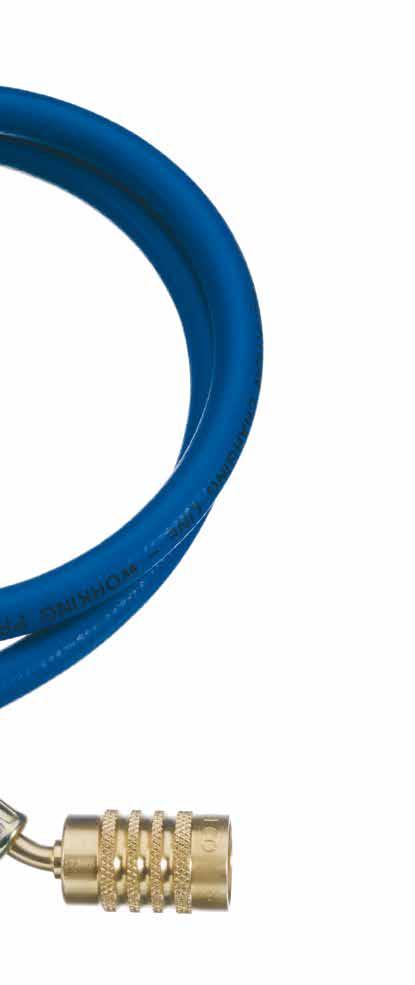 REFCO 3 / 8 SAE Charging Hoses Features of the 3 /8" SAE charging hose are as follows: Standard 465 psi working pressure, 2250 psi burst