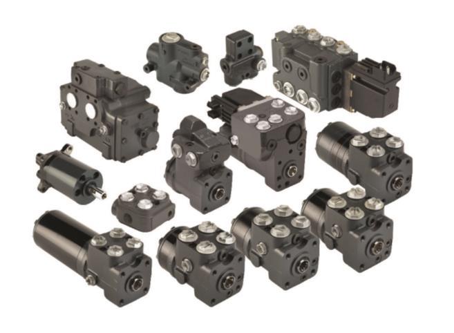 Steering components and systems Precise and comfortable control Reliable and safe solutions Product range: Standard and electrohydraulic steering units Mini steering units Priority