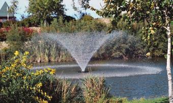 208-240V THREE PHASE VFX AERATING FOUNTAIN PACKAGES HP CORD LENGTH 50FT. 100 FT. 150 FT. 200 FT. 250 FT. 300 FT. 400 FT. 500 FT.
