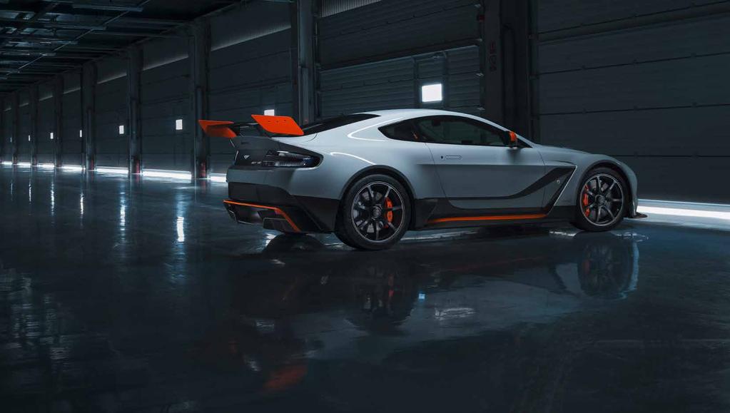 Q BY ASTON MARTIN GRAPHICS PACK PLUS THE Q GRAPHICS PACK PLUS IS THE ULTIMATE DESIGN EXPRESSION OF VANTAGE GT12 AND WAS FEATURED ON THE SHOWCASE CAR UNVEILED AT THE 2015 GENEVA MOTOR SHOW.