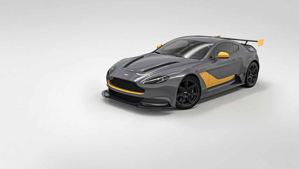 6 2 5 3 1 4 STANDARD EXTERIOR GRAPHICS EVERY VANTAGE GT12 CAN BE SPECIFIED WITH A GRAPHICS PACK AS STANDARD.