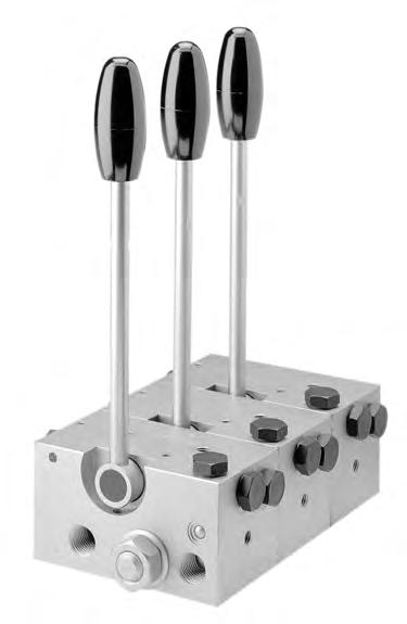 manifolds 1. General The 4/3- and 3/3-way directional ball seated valves feature zero leakage and are intended for the movement control of single and double acting consumers.