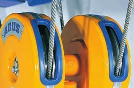 are the power house of ABUS wire rope hoists.