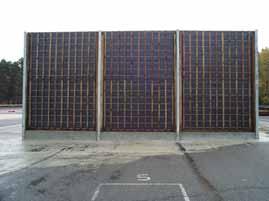 Middle of sole panel on facility in 09. 2.