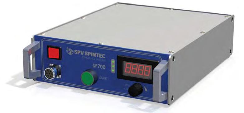 HIGH SPEED SPINDLES Type SF (stand alone unit) Frequency converter, model SF 700 SF 1500 SF 3000 Voltage