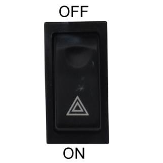 LE SE Horn Switch: Press the top button of the lever to activate the horn.