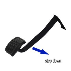 vehicle. Accelerator pedal The accelerator pedal is used to control the speed when driving.