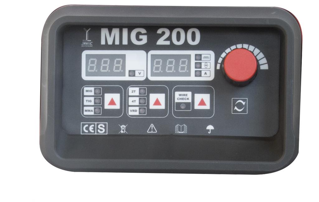 NEW IN OUR PRODUCT RANGE until revocation MIG 160/200 IGBT Extreme light and very powerful MIG/MAG welder with the newest