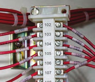 Terminal block / patch panel materials Terminal lock and Patch Panel dhesive Strips (-422, -428, -430, -483 and -498) When using terminal block mode in the app, printer can serialize and pre-space to