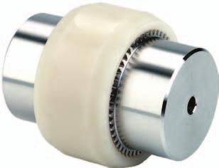 Curved-tooth gear coupling Made from corrosion-proof material z shaft couplings made from polyamid or stainless steel (material-no. 1.