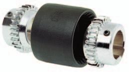 misalignment z Axial plug-in - easy assembly z Available with finish bore to ISO fit H7, keyway to DIN 6885 sheet 1 - JS9 as well as taper and inch bores z Type M.