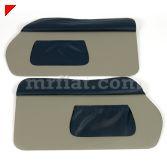 . 400 Gray Door Panels Set VESPA-PANEL Set of gray vinyl door panels for