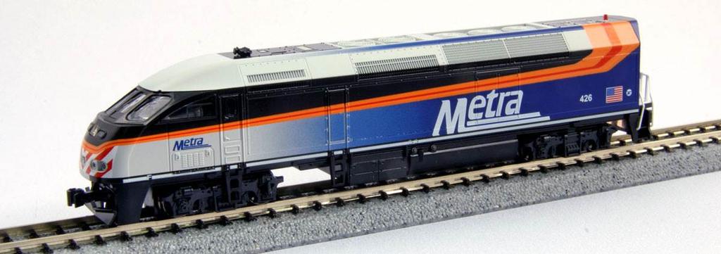 New N Scale Commuter Equipment N MPI MP36PH Chicago Metra and VRE Individual Locomotives New Release of brand new road numbers All new road numbers available for the N scale MPI MP36PH Commuter