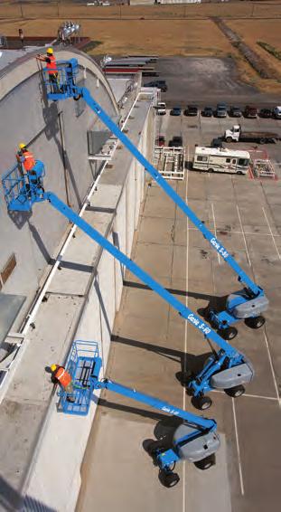 Telescopic Boom Lifts Working heights from 15.7m to 3.