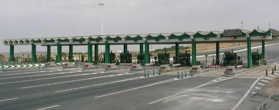 20km/h) Identification at toll booth Free flow At highway speeds (20