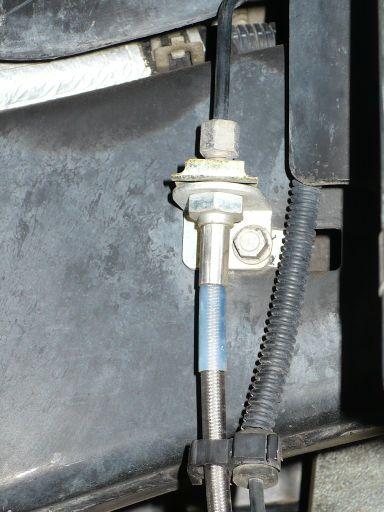 Figure 4-1 The same brake line is used at all 4 corners, once the brake line is installed at the caliper you can