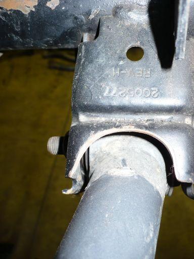 Figure 5-1 Preset the length of the lower control arms to 23.25 center to center of the bushing by turning the adjuster sleeve.