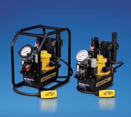 ZA4T, Air Hydraulic Torque Wrench Pumps Hydraulic Technology Worldwide Shown from left to right: ZA4204TX-ER, ZA4204TX-Q Tough, Dependable and Innovative ATEX 95 certified for use in potentially