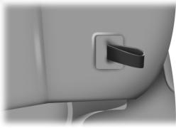 Seating and Safety Restraints The front passenger seatback can be folded to a horizontal position to make room for a long load. To fold the seatback: 1. Move the seat as far back as possible. 2.