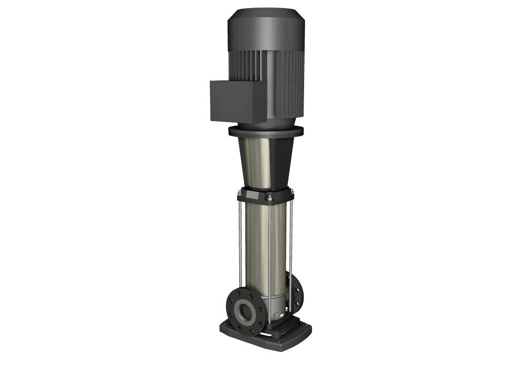 Position Qty. Description 1 CRN 12-3 A-F-A-V-HQQV Product No.: On request Vertical, multistage centrifugal pump with inlet and outlet ports on same the level (inline).