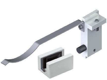 Sliding door fitting sets for Optima 150 Note: Please order the set 2x when placing a single order of profiles for 2 doors. Order an accessory set as well when changing the set to 2 doors.