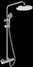Single-lever mixer for bathtubs, chrome H3219670044001 with fittings, without accessories 56 248