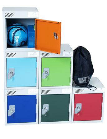 MODULAR Z SHAPE Cube lockers that offer total flexibility and design freedom. Helmsman Modular Lockers can be assembled in numerous configurations.