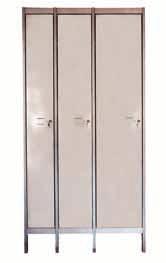 Lockers Multiple combinations Modular door compartment lockers Thanks to the modular door system, lockers come with one,