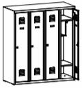 SUM S locker for preschoolers Mark SumS 310 SumS 320 SumS 330 SumS 340 SUM 1702020510 SUM 1802020510 SUM 1902020510 SUM 2002020510 Height (mm) 1500 Width (mm) 300 600 900 1200 Number of boxes 1 2 3 4