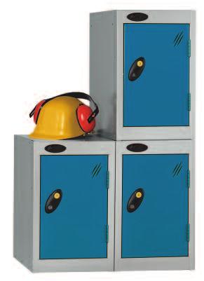 Offered in three standard sizes they are supplied pre-drilled for bolting together in blocks as needed. O LOCKER COL