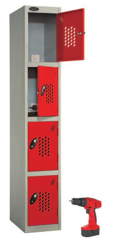 All compartments have scratch resistant lock covers with the facility to number each door to help identification.