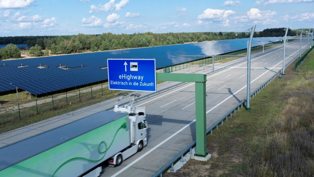 Siemens ehighway Electrified heavy duty road transport Scania